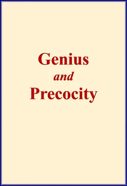 Genius and Precocity