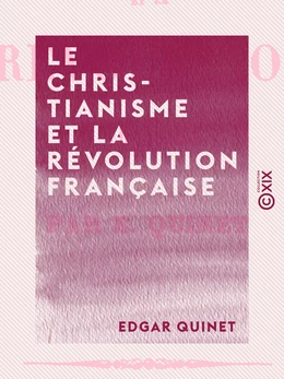 Le Christianisme et la Révolution française