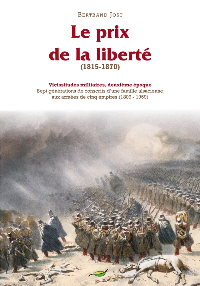 Le prix de la liberté - Bertrand Jost - Le Verger éditeur