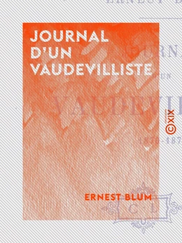 Journal d'un vaudevilliste