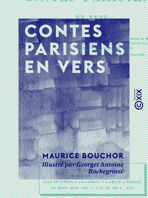 Contes parisiens en vers - Maurice Bouchor - Collection XIX