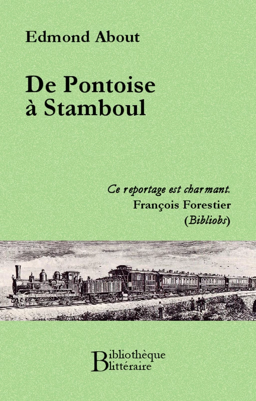 De Pontoise à Stamboul - Edmond About - Bibliothèque malgache