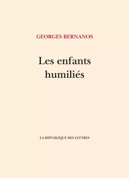 Les Enfants humiliés