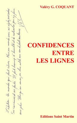 Confidences entre les lignes