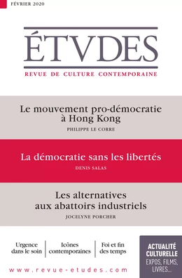 Revue Etudes - La démocratie sans les libertés