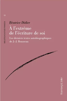 À l’extrême de l’écriture de soi