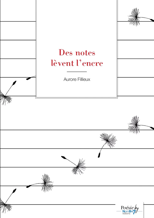 Des notes lèvent l'encre - Aurore Fillieux - Nombre7 Editions