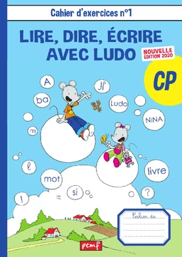 Pack Cahiers de l'élève n°1 et n°2 - Méthode de lecture Ludo édition 2020