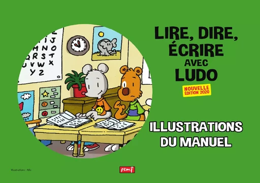 Méthode Ludo Production écrite 2020 - 36 Affiches - Sandrine Wendling Et Michel Rius - PEMF