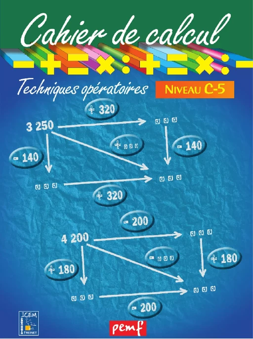 Cahier de calcul cycle 3 niveau 2E - Icem Pedagogie Freinet - PEMF