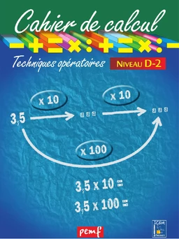 Cahier de calcul cycle 3 niveau 3B