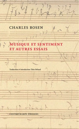 Musique et sentiment et autres essais