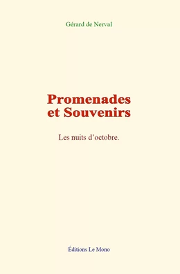 Promenades et Souvenirs