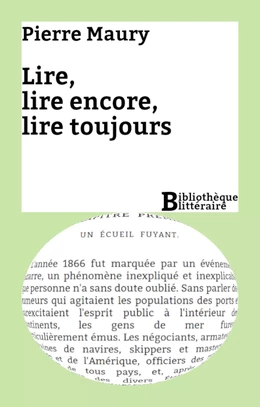 Lire, lire encore, lire toujours