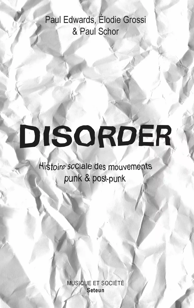 Disorder -  - Éditions Mélanie Seteun