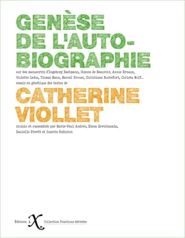 Genèse de l'autobiographie