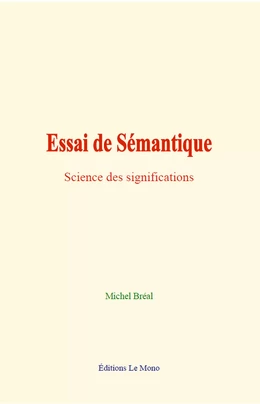 Essai de Sémantique