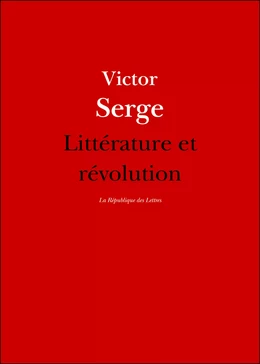 Littérature et révolution