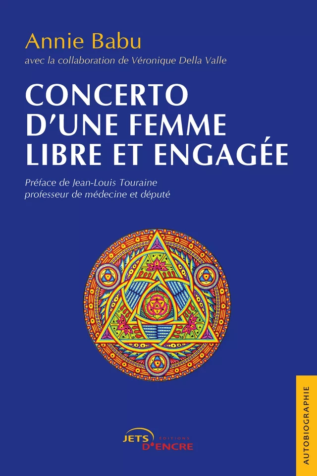 Concerto d’une femme libre et engagée - Annie Babu - Editions Jets d'Encre