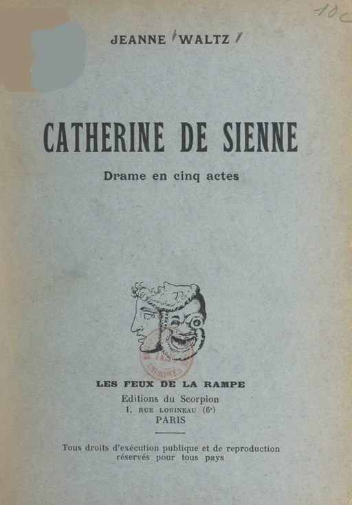 Catherine de Sienne - Jeanne Waltz - FeniXX réédition numérique