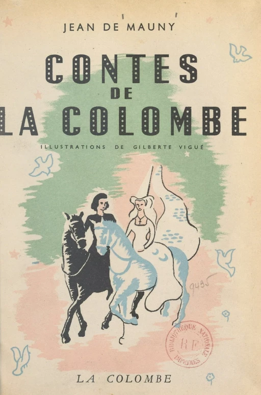 Contes de la colombe - Jean de Mauny - FeniXX réédition numérique