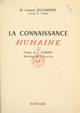 La connaissance humaine (2)