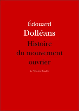 Histoire du mouvement ouvrier