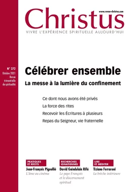 Revue Christus :  Célébrer ensemble