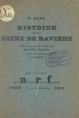 Histoire de la reine de Bavière