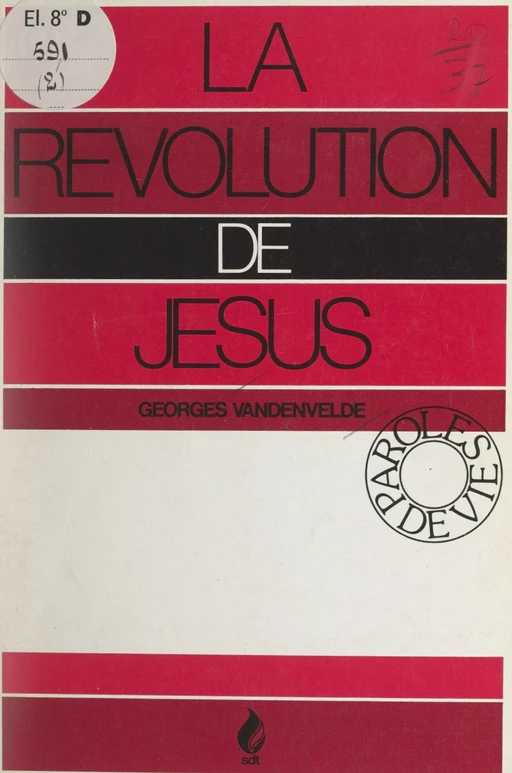 La révolution de Jésus - Georges Vandenvelde - FeniXX réédition numérique