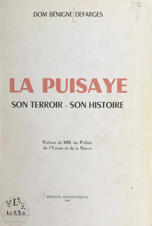 La Puisaye - Bénigne Defarges - FeniXX réédition numérique