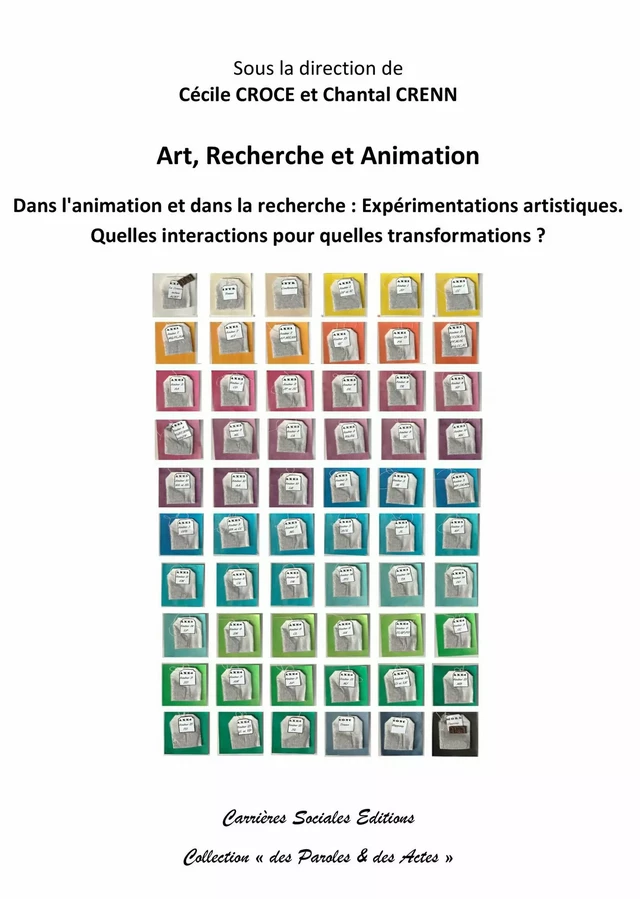 Art, Recherche et Animation -  - Carrières Sociales Editions