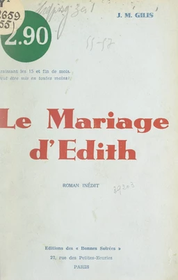 Le mariage d'Édith (Hollande, atmosphère, 1860)