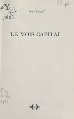 Le mois capital