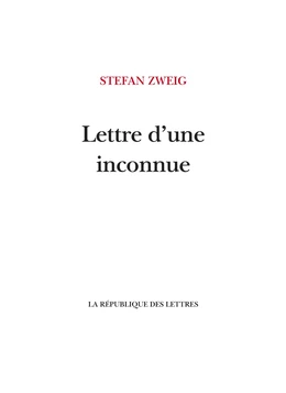 Lettre d'une inconnue