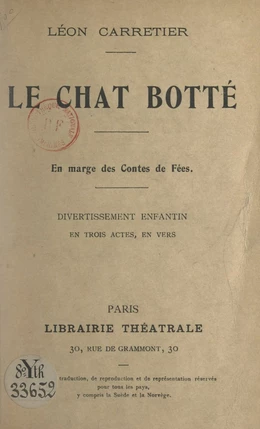 Le chat botté