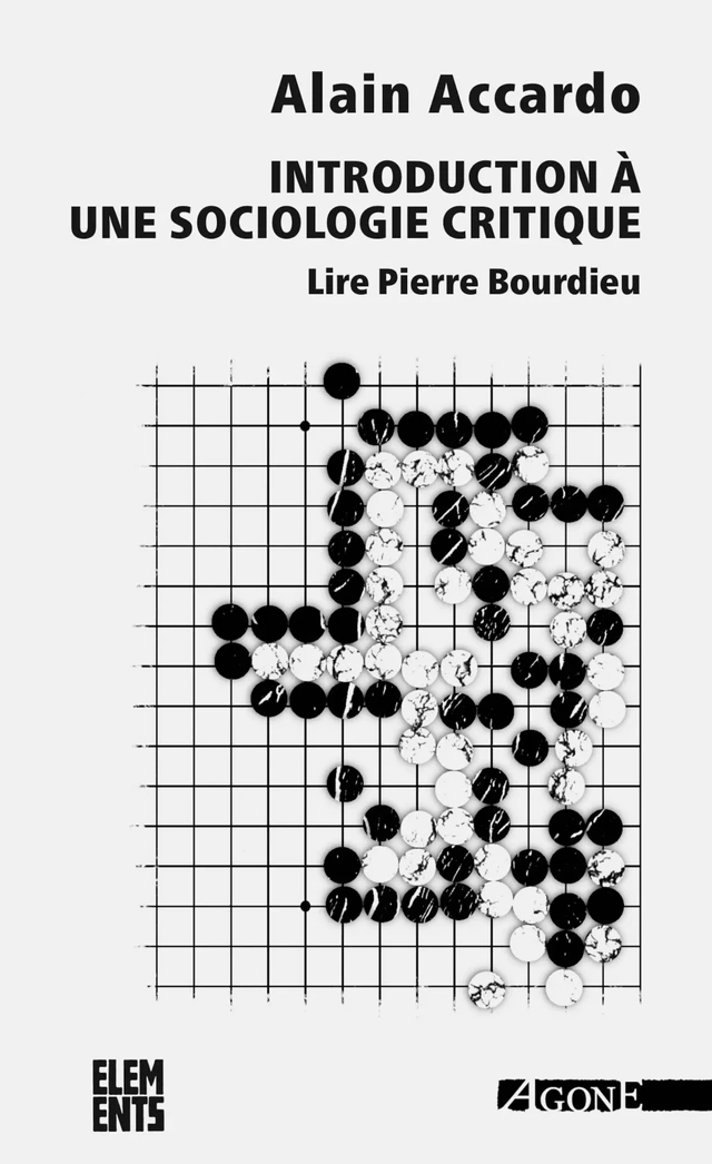 Introduction à une sociologie critique - Alain Accardo - Agone