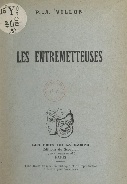 Les entremetteuses - P.-A. Villon - FeniXX réédition numérique