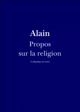 Propos sur la religion