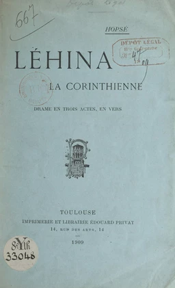 Léhina, la corinthienne