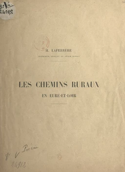 Les chemins ruraux en Eure-et-Loir