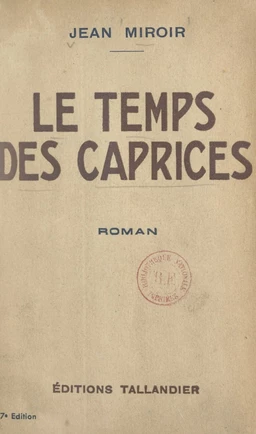 Le temps des caprices