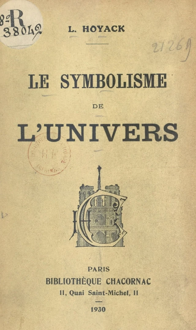 Le symbolisme de l'univers - L. Hoyack - FeniXX réédition numérique