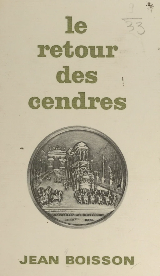 Le retour des cendres - Jean Boisson - FeniXX réédition numérique