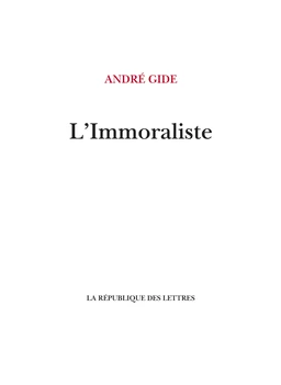 L'Immoraliste