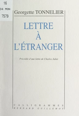 Lettre à l'étranger