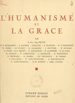 L'humanisme et la grâce