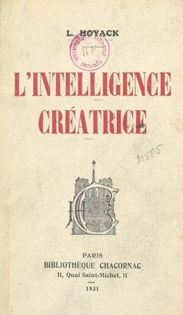 L'intelligence créatrice