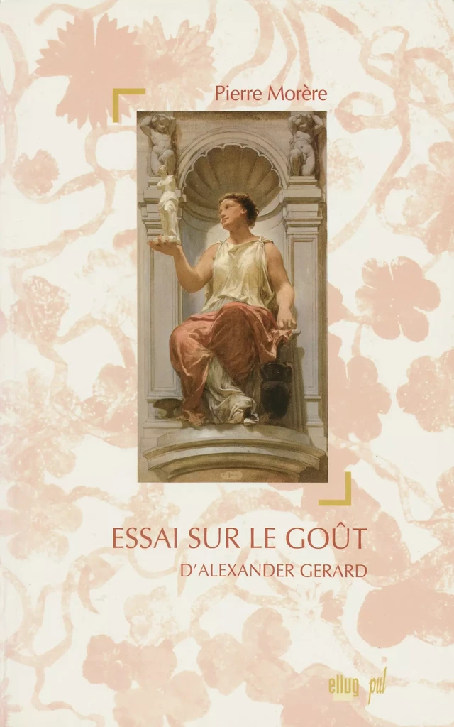 Essai sur le goût - Alexander Gerard - UGA Éditions