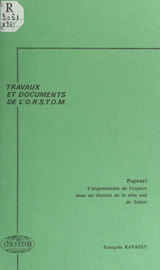 Papeari - François Ravault - FeniXX réédition numérique